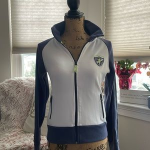 Aeropostale varsity athletic jacket. Zip up jacket, not worn but no tags on it.